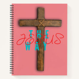 Jesus The Way Women's Pink-Notebook Notizbuch