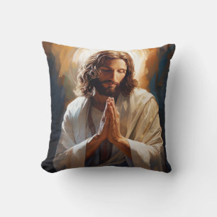 Jesus Throw Pillow Kissen