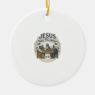 Jesus-Tischgemeinschaft Jesus-Tischgemeinschaft Ch Keramik Ornament