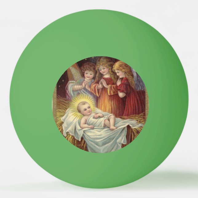 Jesus Tischtennisball (Vorderseite)