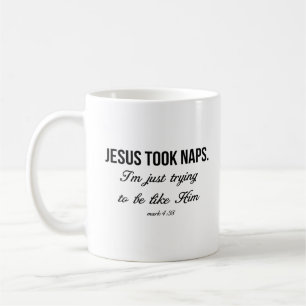 Jesus Took Nickerchen Kaffeetasse