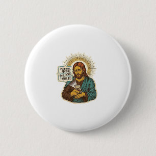 Jesus Tote Telefon Keine Musik Schweres Heben Gym Button