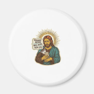 Jesus Tote Telefon Keine Musik Schweres Heben Gym  Magnet