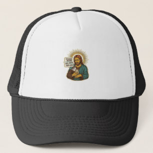 Jesus Tote Telefon Keine Musik Schweres Heben Gym Truckerkappe