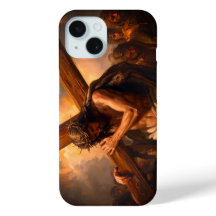 Jesus trägt das Kreuz iPhone / iPad Hülle