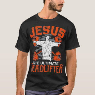 Jesus trainiert das Shirt Jesus zum ultimativen Gy
