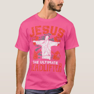 Jesus trainiert Jesus den ultimativen Totengymnast T-Shirt