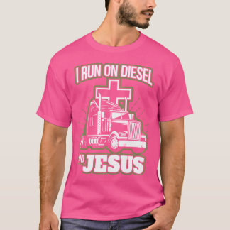 Jesus Truck Driver Christlich Trucker T-Shirt