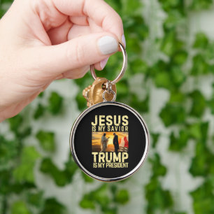 Jesus Trump - Jesus ist mein Herr Erlöser Schlüsselanhänger