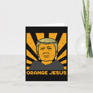 Jesus Trump macht Amerika wieder zu einem großen T Karte
