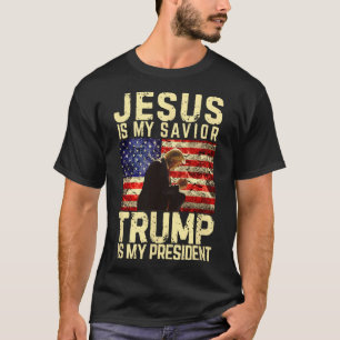Jesus Trump T-Shirt - Jesus ist mein Herr und Heil