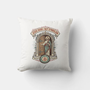Jesus Tür Schlüssel Symbolik Jesus Tür Schlüssel S Kissen