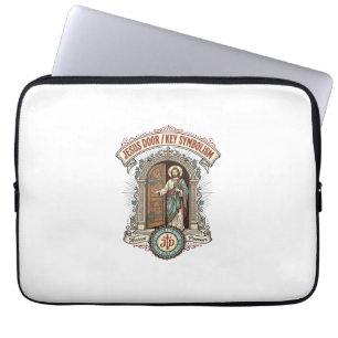 Jesus Tür Schlüssel Symbolik Jesus Tür Schlüssel S Laptopschutzhülle
