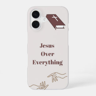 "Jesus über alles" iPhone-Hülle iPhone 16 Hülle