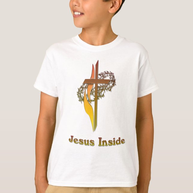 Jesus überquert T - Shirt (Vorderseite)