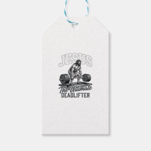 Jesus Ultimate Deadlifter Vintage Vector T-Shirt D Geschenkanhänger