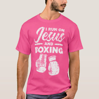 Jesus und Boxen Christliche Berufliche Boxer Sphär T-Shirt