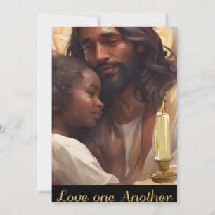 Jesus und Child Christlich Poser Einladung