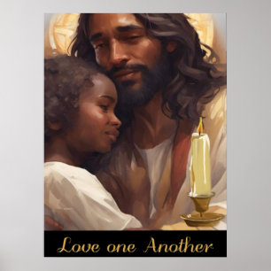 Jesus und Child Christlich Poser Poster
