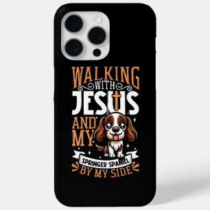 Jesus und Hund - Englisch Springer Spaniel Case-Mate iPhone Hülle