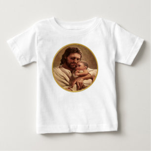 Jesus und Kind Baby T-shirt
