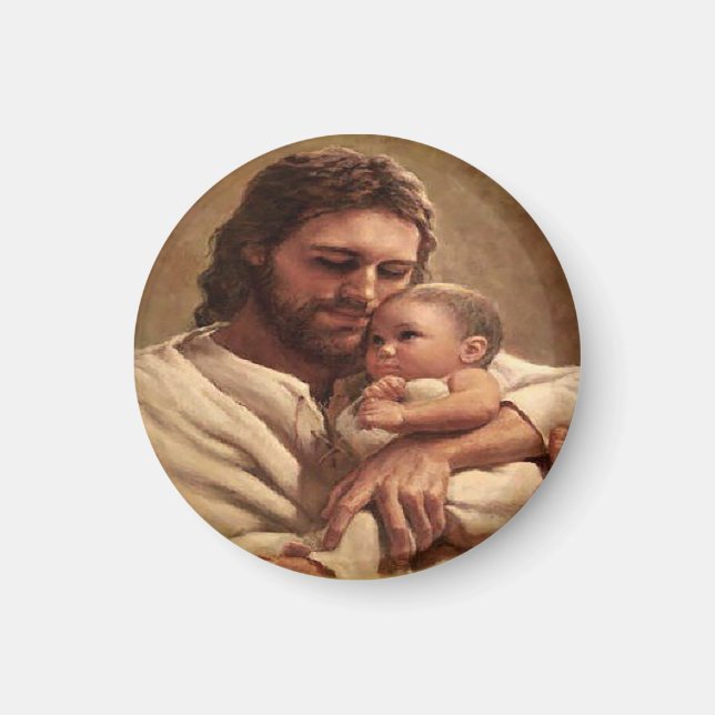 Jesus und Kind Magnet (Vorne)