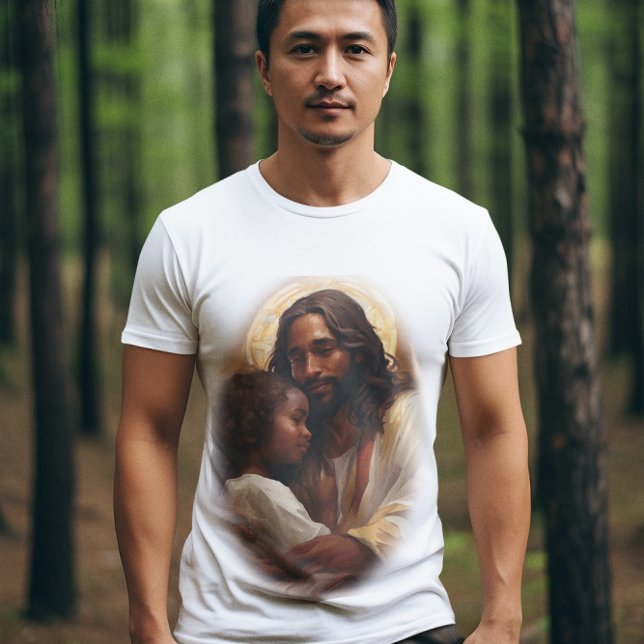 Jesus und Kind T-Shirt (Von Creator hochgeladen)