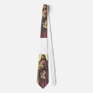 Jesus- und Lamm-Krawatte Krawatte