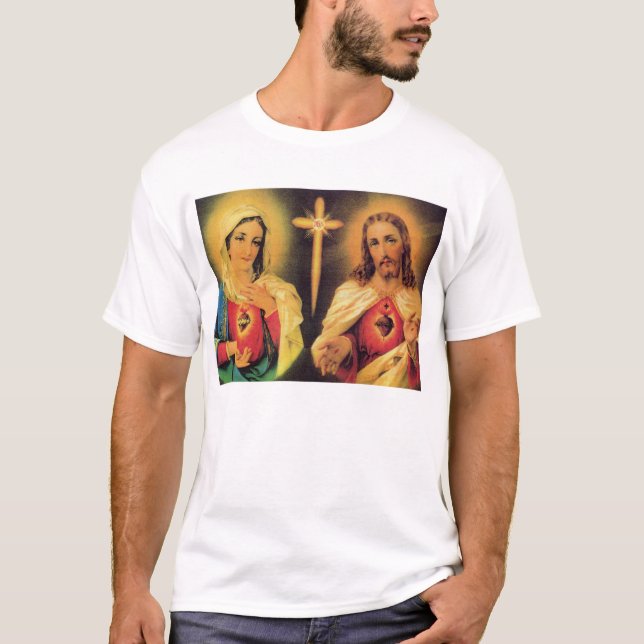 Jesus und Mary T-Shirt (Vorderseite)