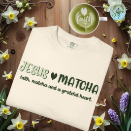 Jesus und Matcha, Glaubensmathematik T-Shirt