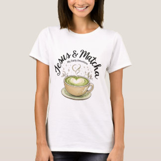 Jesus und Matcha T-Shirt