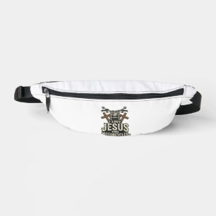Jesus und Motorräder Vintage christlicher Biker-En Bauchtasche
