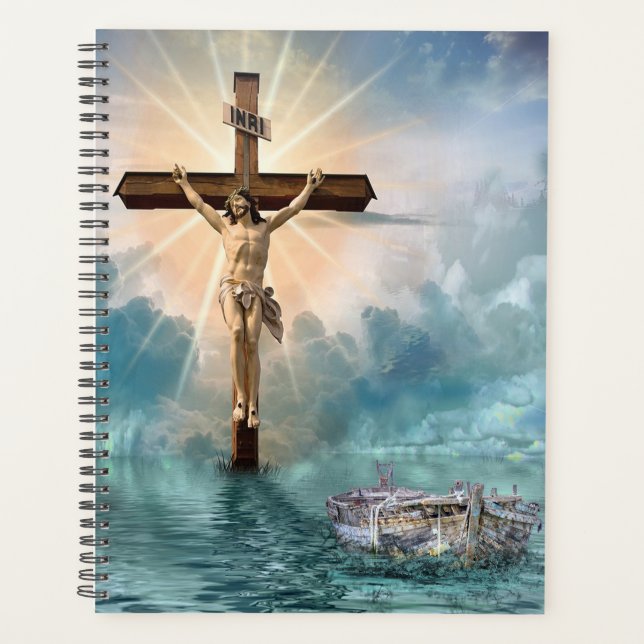 Jesus und Noahs Arche Planer (Vorderseite)