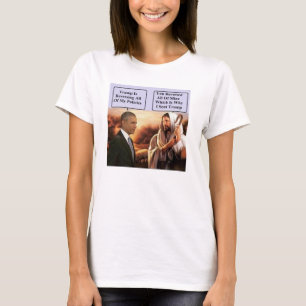 JESUS und OBAMA T-Shirt