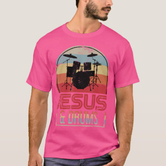 Jesus und Trommeln Jesus T-Shirt