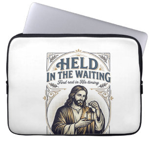 Jesus Unfruchtbarkeit Versuch Schwanger zu Werden Laptopschutzhülle