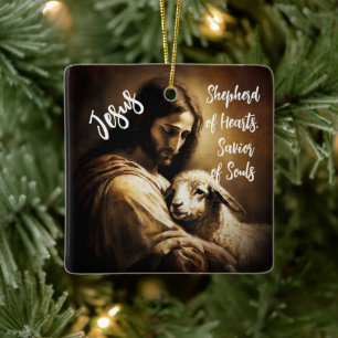 Jesus, unser Erlöser Keramikornament