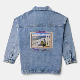 Jesus, unser Leuchtturm Denim Jacket Jeansjacke