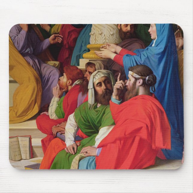 Jesus unter den Doktoren Mousepad (Vorne)