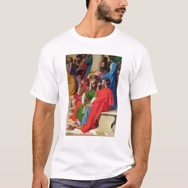 Jesus unter den Doktoren T-Shirt (Vorderseite)