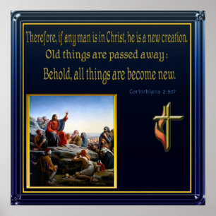 Jesus-Unterricht Poster