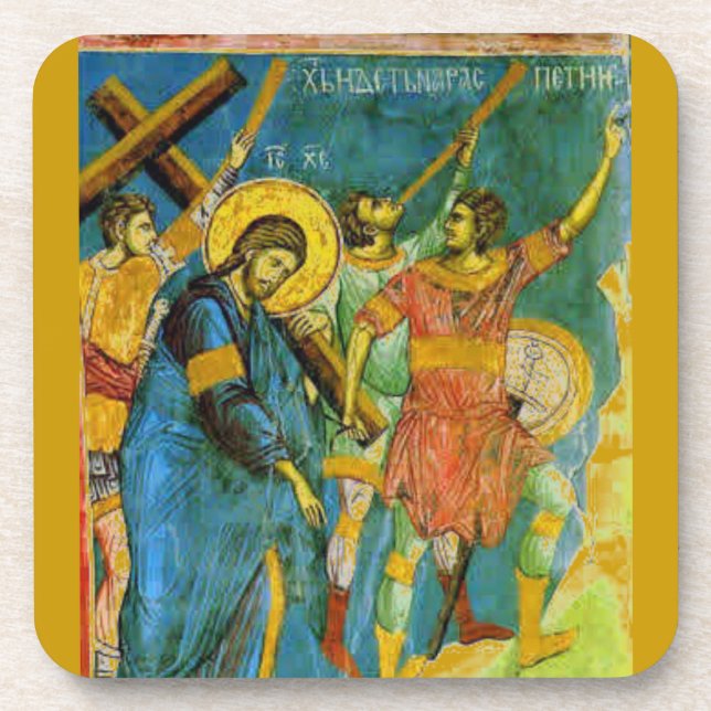 Jesus Untersetzer (Vorderseite)