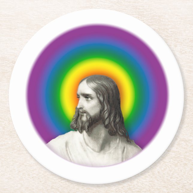 Jesus Untersetzer (Vorderseite)