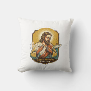 Jesus verbrannte Finger beim Herausnehmen des Tell Kissen