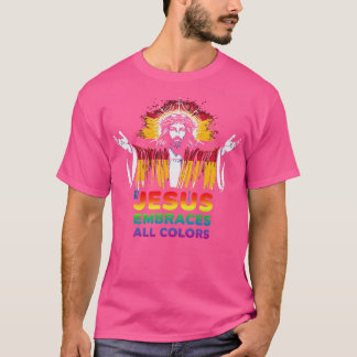 Jesus verkörpert alle Farben 1 T-Shirt