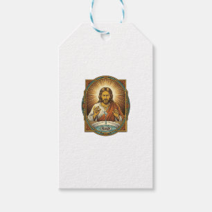 Jesus verlor Kontaktlinse im Badezimmer Waschbecke Geschenkanhänger