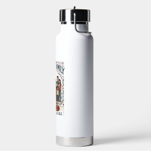 Jesus-Verschmelzungsfamilie-Stieffamilie-Shirt Chr Trinkflasche