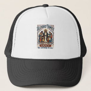 Jesus-Verschmelzungsfamilie-Stieffamilie-Shirt Chr Truckerkappe