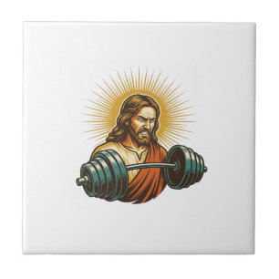 Jesus versehentlich zu viel Gewicht hinzufügen Fit Fliese