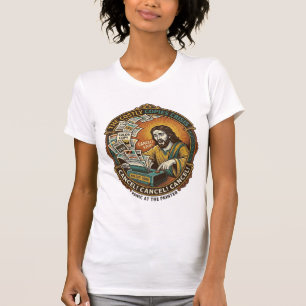 Jesus versehentlicher 100 Farbdrucke Druckerfehler T-Shirt